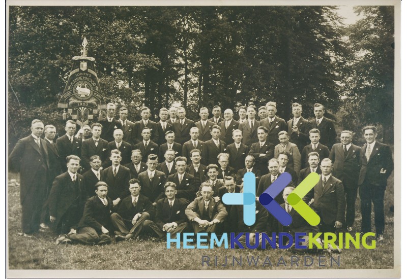 Lobith 1923 Lobiths Mannenkoor. Coll. G.B.Janssen
